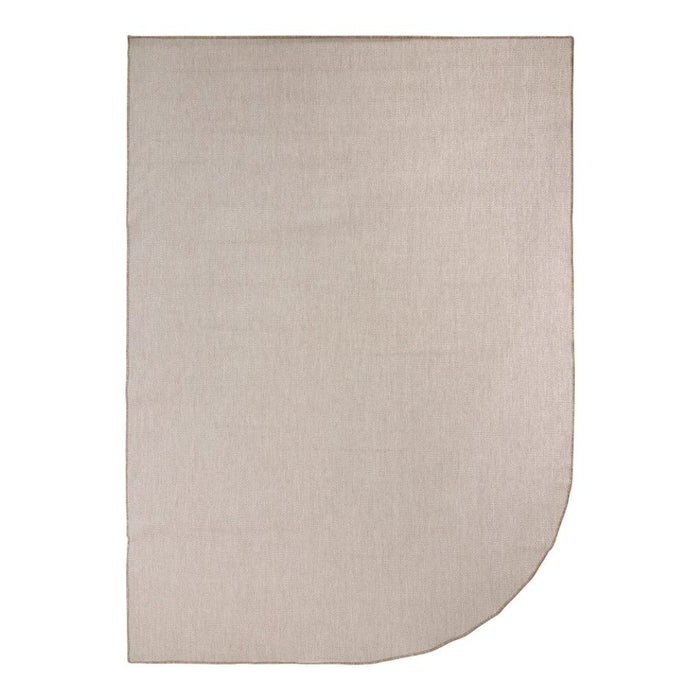 EVA Interior-Buitenkleed Mono- Naturel|wit- Ronde Hoek 160 x 230 cm(M)