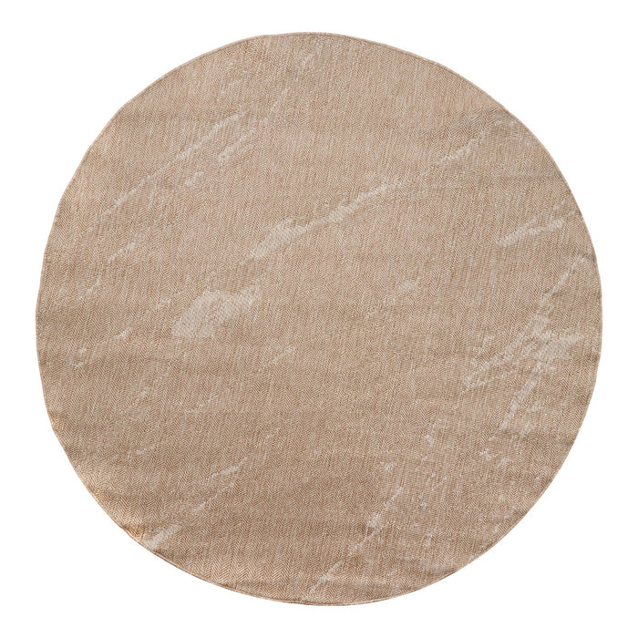 Eva Interior Buitenkleed Marble Naturel Rond 240cm