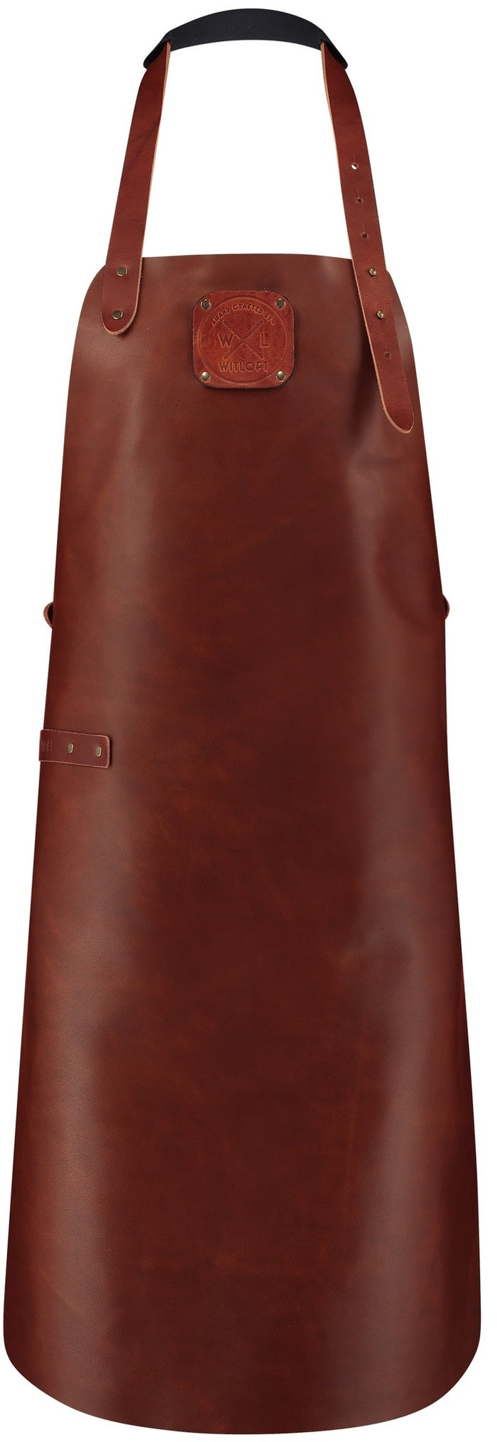 Witloft leren schort classic xxl - cognac