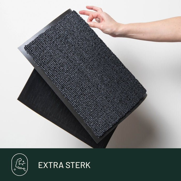 Studio M CLASSIC Antislip Droogloopmat - 60x80 cm - Grijs