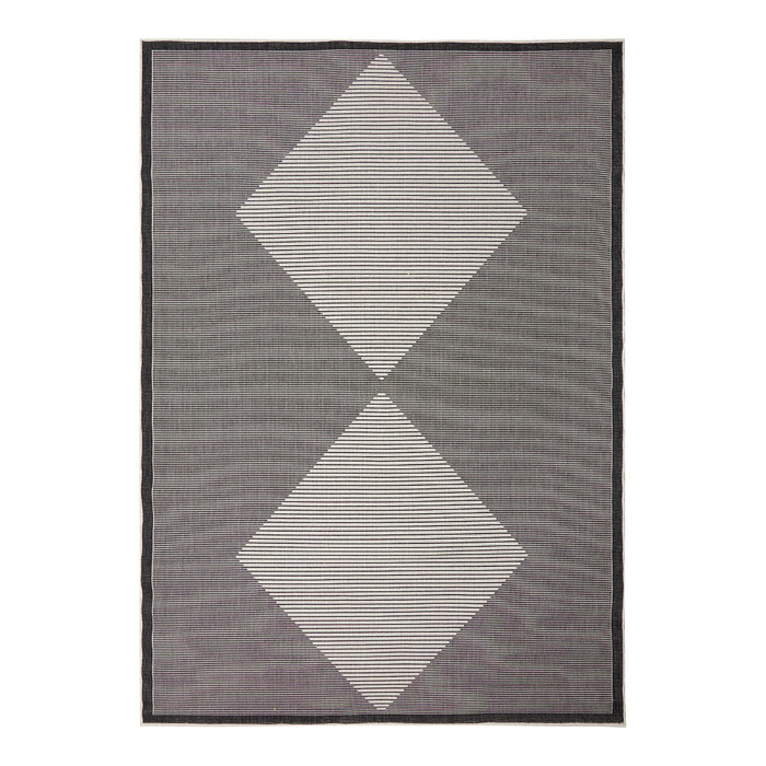 Eva Interior Buitenkleed Kite Zwart  240x340cm