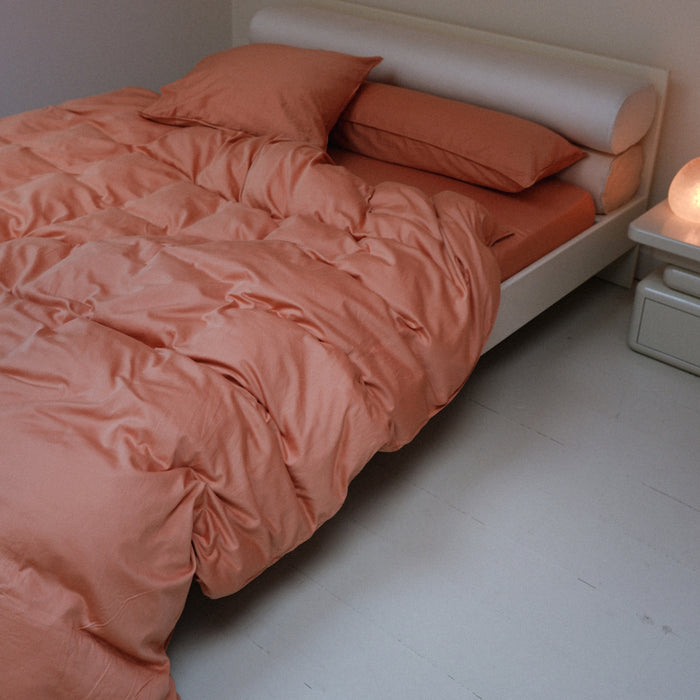 Crisp Sheets Kussensloop 140 cm  - Terra Cotta