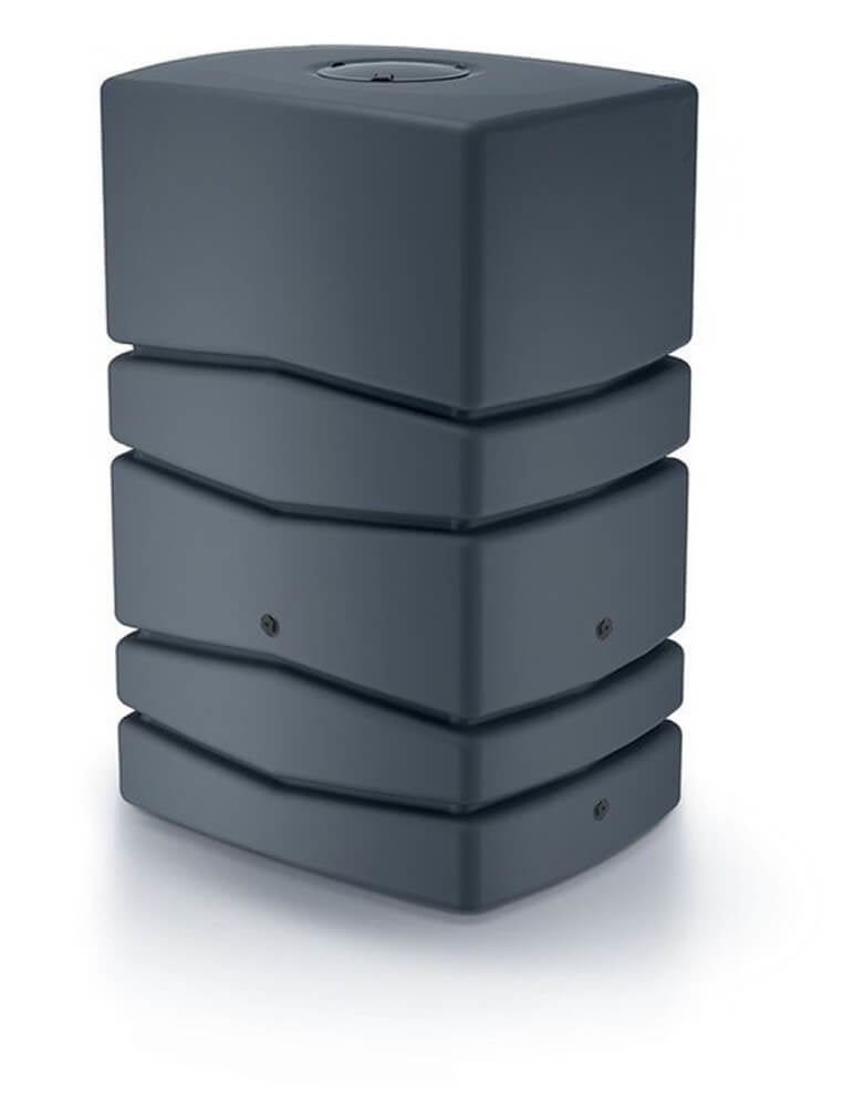 Prosperplast - Regenton Aqua Tower 450 liter - Antraciet