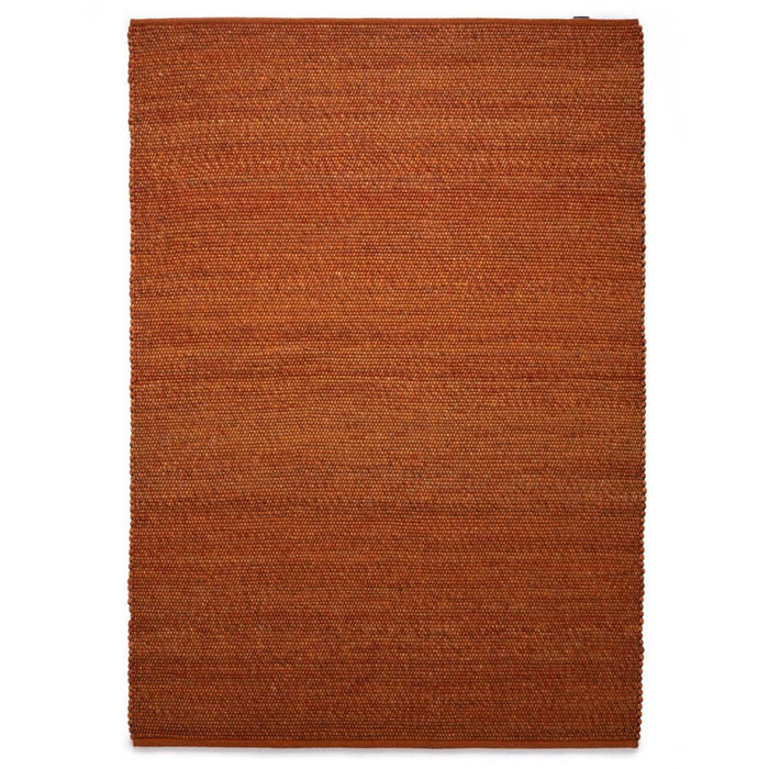 Nordic Weavers Wollen vloerkleed Lett - cognac - 200x290 cm