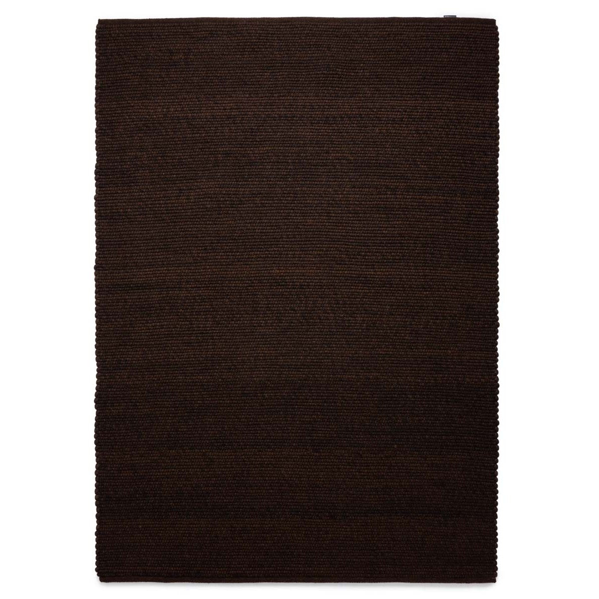 Nordic Weavers Wollen vloerkleed Lett - cacao - 60x120 cm