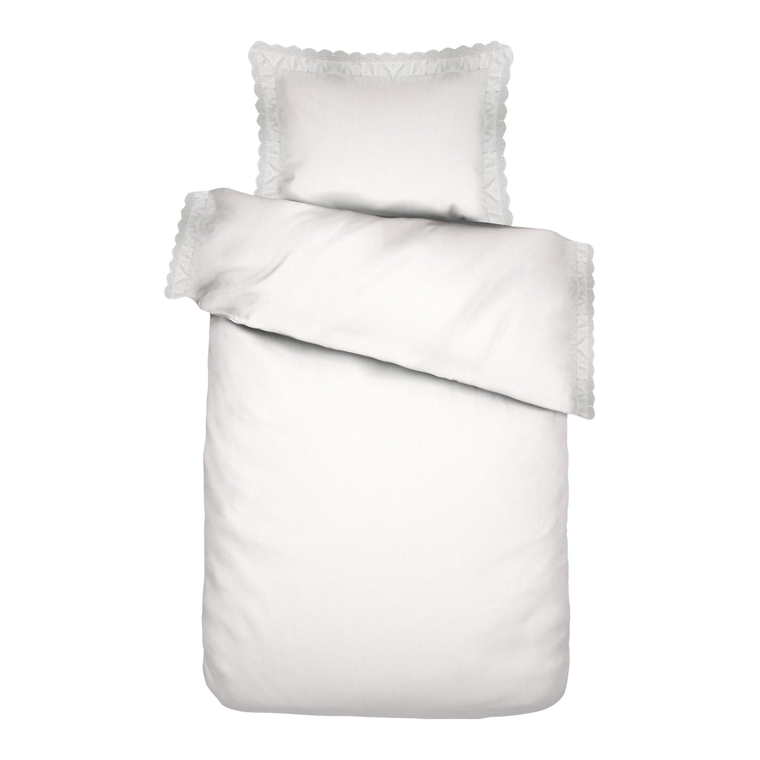 Essenza April Dekbedovertrek 140 x 220 cm - Wit