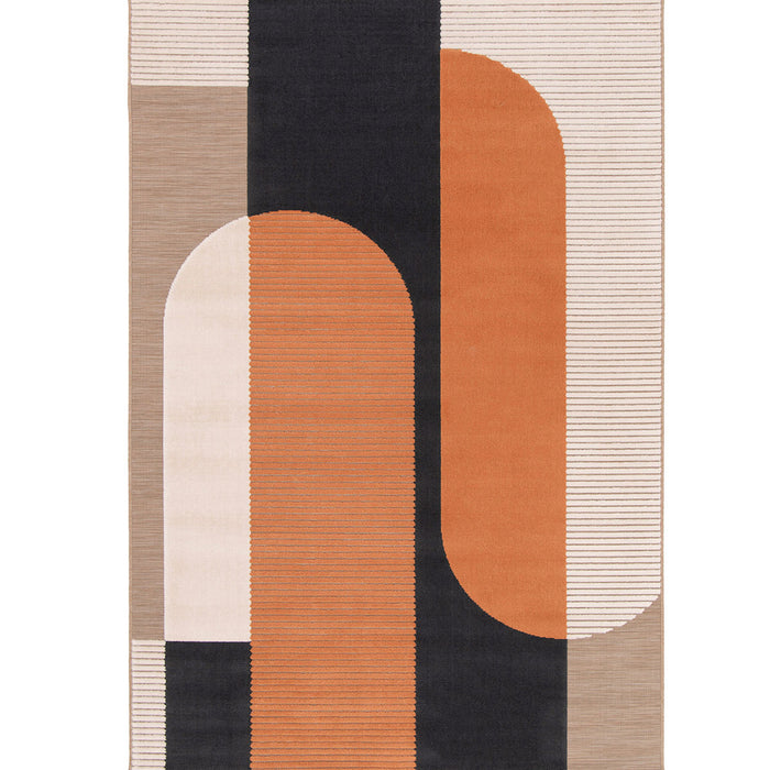 Garden Impressions Buitenkleed Art deco 160x230 cm - terra