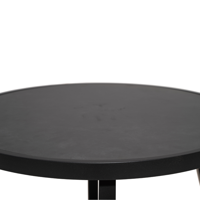 Lesli Living Carcassonne bijzettafel aluminium | set van 2