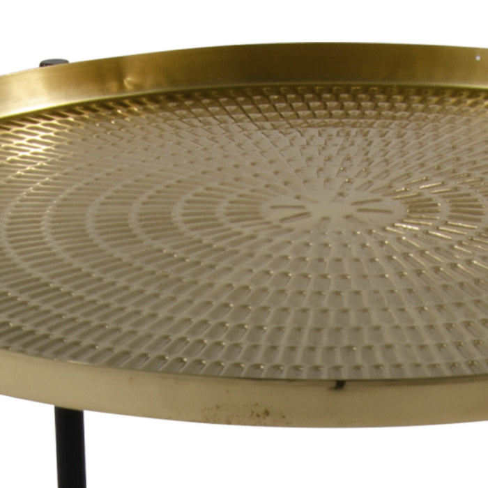 Lesli Living Bijzettafel Sumba Goud 50 cm