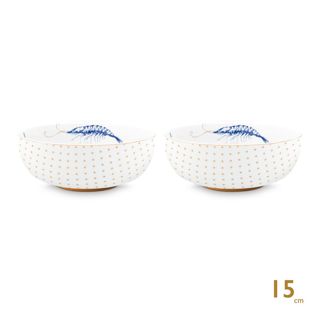 Pip Studio Kommen - Royal Yerseke - Ø 15cm - 2 St.