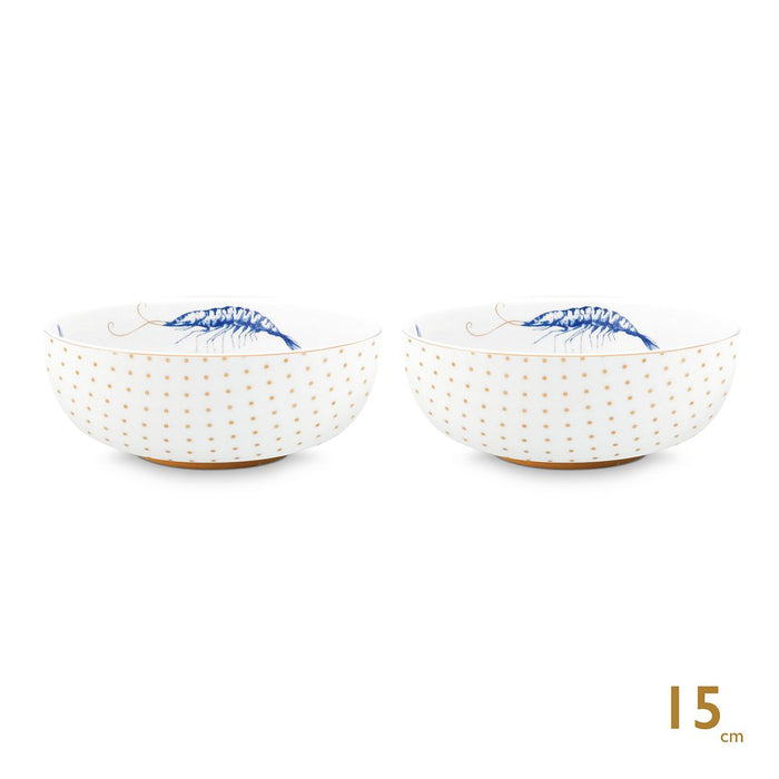Pip Studio Kommen - Royal Yerseke - Ø 15cm - 2 St.