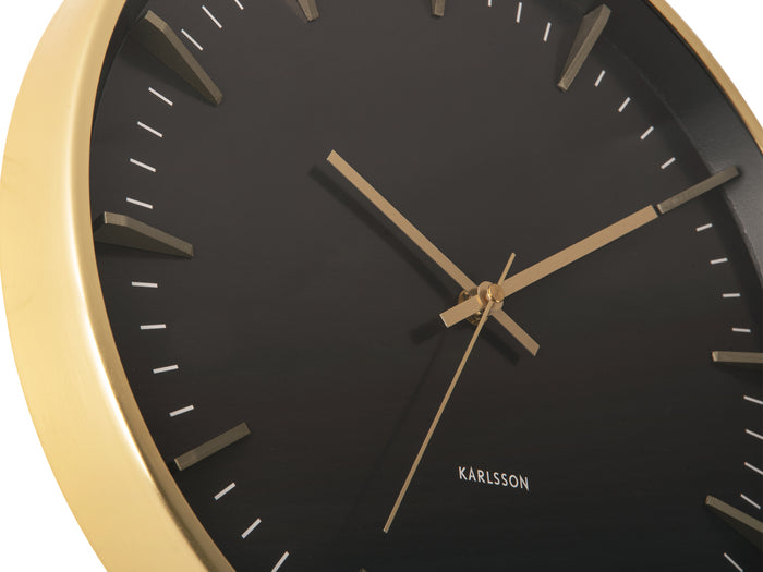 Karlsson - Wall Clock Raised Batons