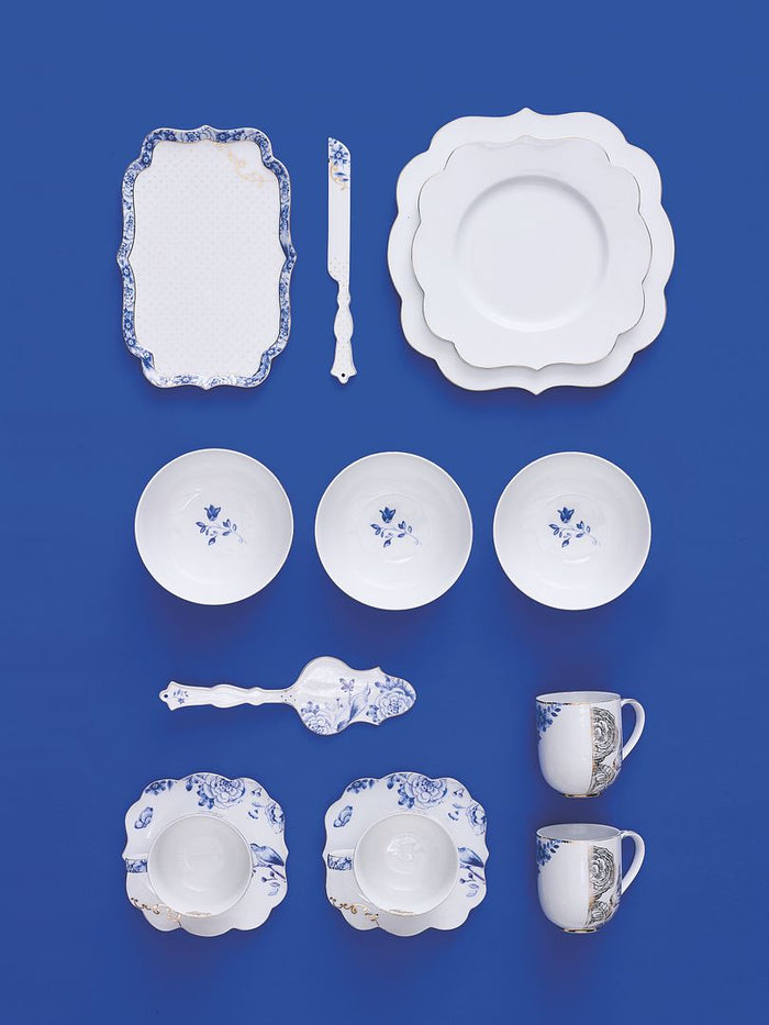 Pip Studio Royal Taartmes - Serveren - Wit - Bestekset van 2