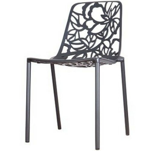 DS4U Cast magnolia stoel zonder arm zwart