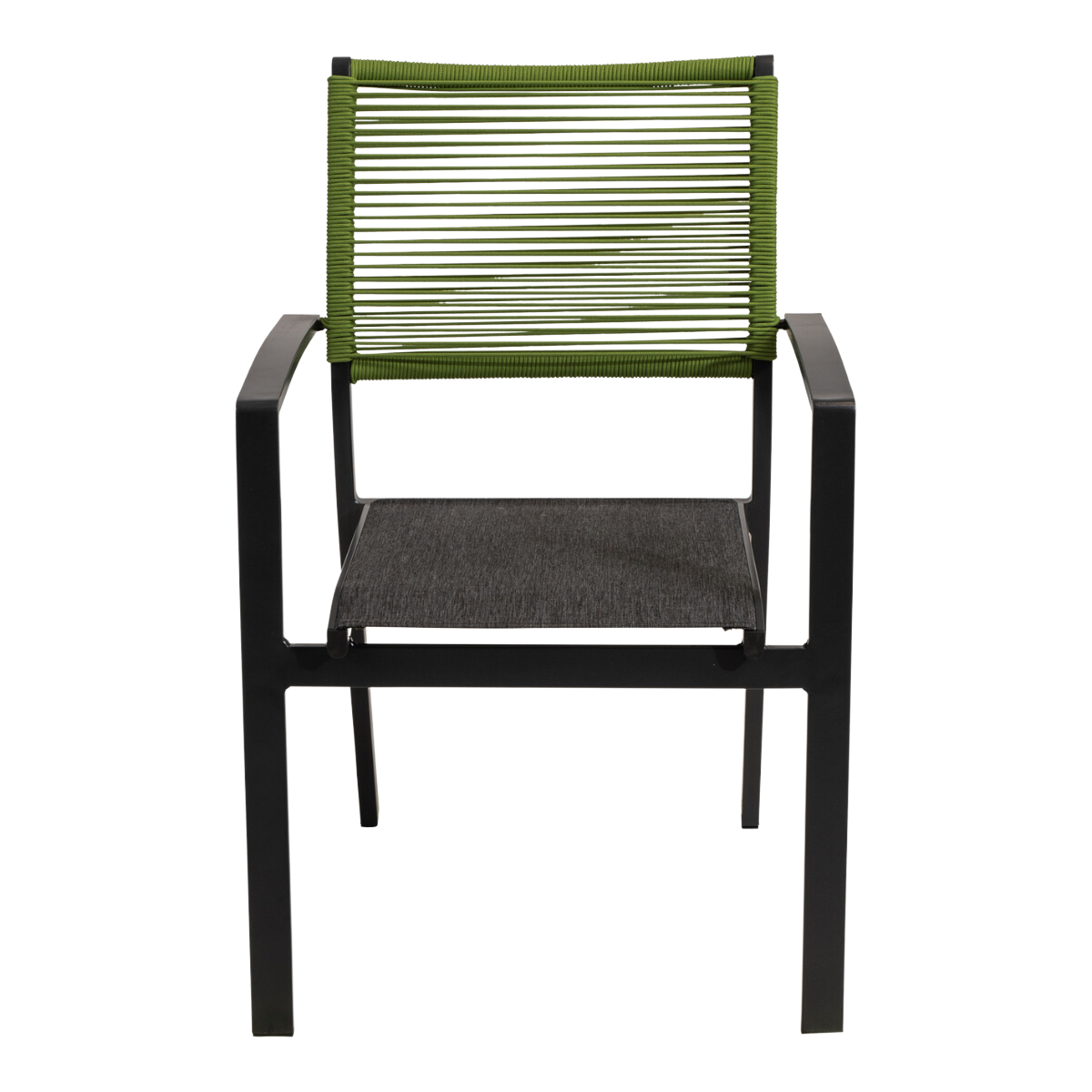 Lesli Living Vito Rope stapelstoel groen