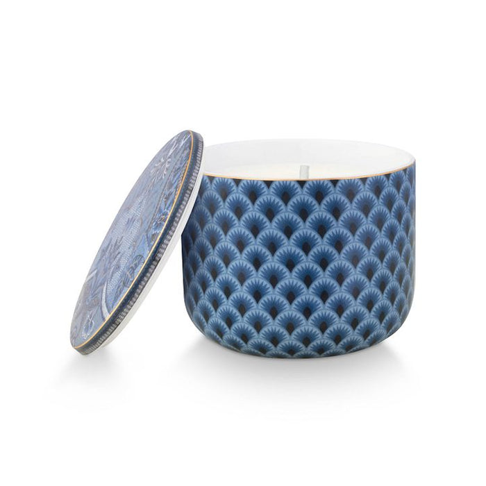 Pip Studio Kaarsen in Pot - Blauw - 11.7x9.6cm