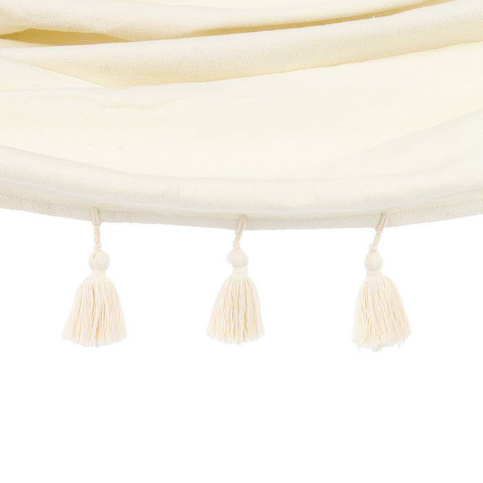 Beliani - VERCELLI - Hangmat - Wit - Katoen