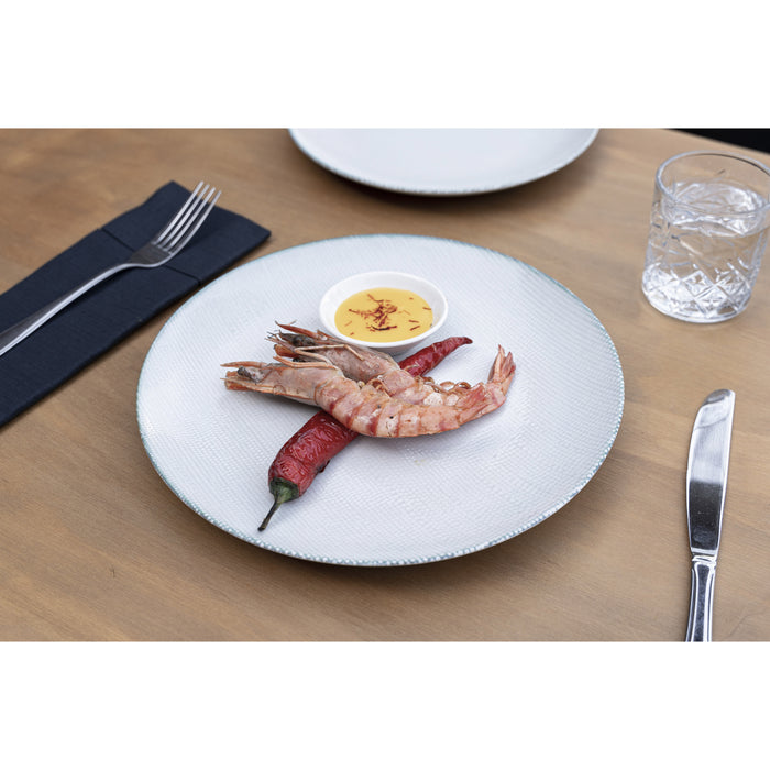 Hazel & Bos Juntos Motas ontbijtbord - 24 cm - 6 stuks - porselein