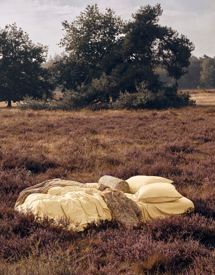 Essenza Minte Dekbedovertrek 260 x 220 cm - Yellow Straw