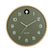Karlsson - Wall clock Natural Cuckoo birch wood jungle green