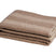 Yumeko deken merino wol stripe brown|chestnut 150x220
