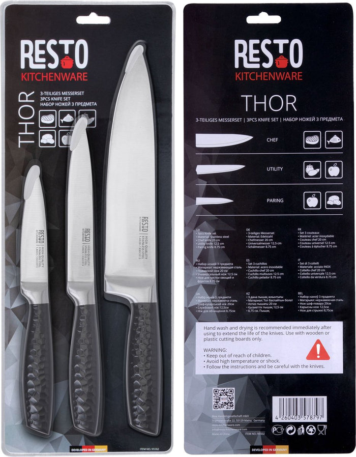 Resto Kitchenware - Thor - Messenset - RVS