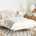 Beliani-AMBILLOU-Tweepersoonsbed-Lichtbeige-140 x 200 cm-Fluweel