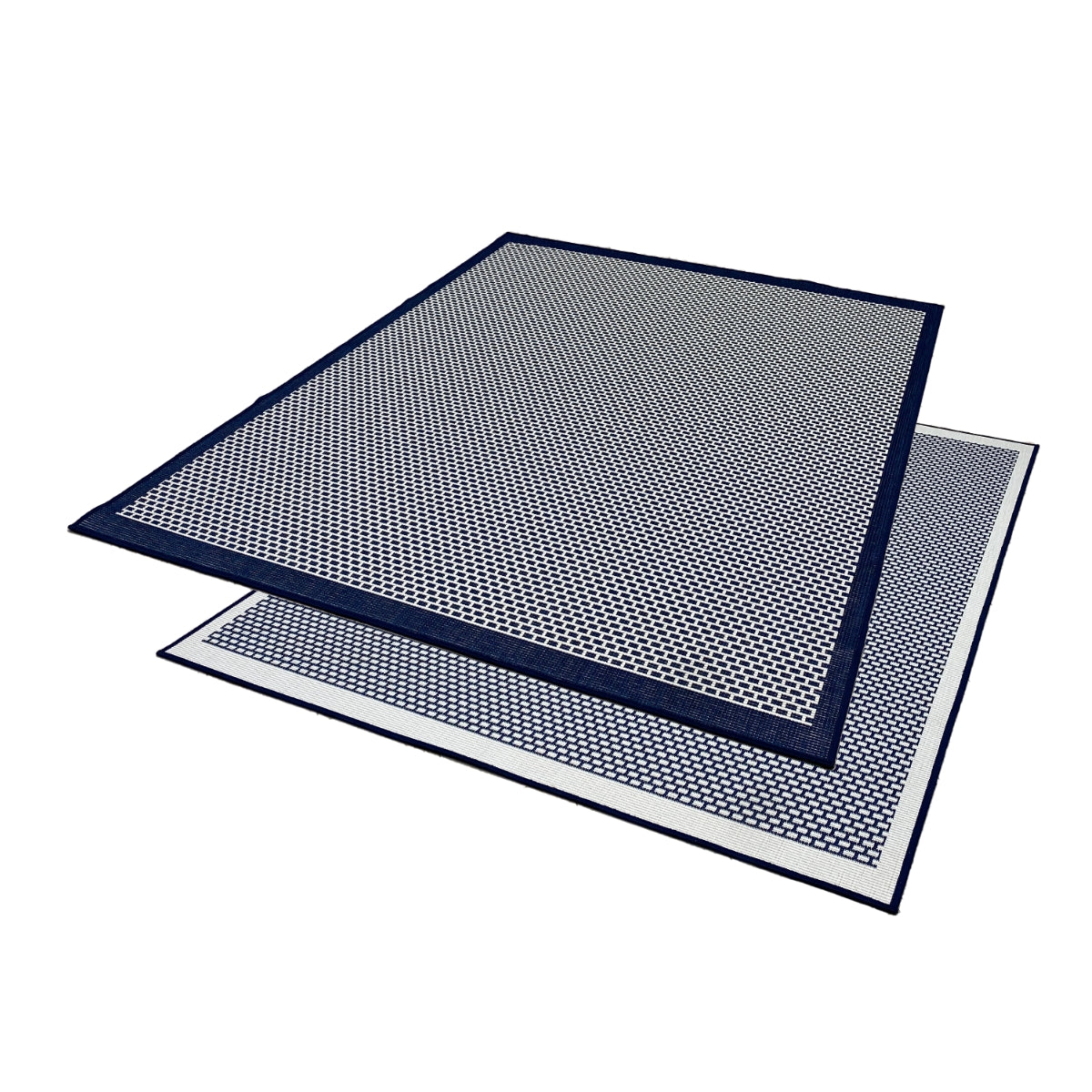 Studio M LUXURY Dubbelzijdig Buitenkleed - 160x220 cm - Donkerblauw