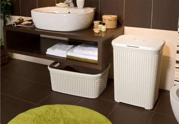 Curver Style Wasmand - 45L - 2 stuks - Wit