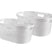 Curver Infinity Recycled Dots Wasmand - 40L - 2 stuks - Wit