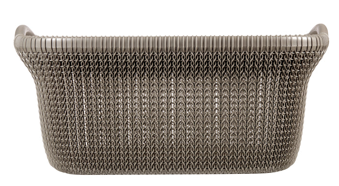 Curver Knit Wasmand - 40 l - set van 2 - Harvest Brown