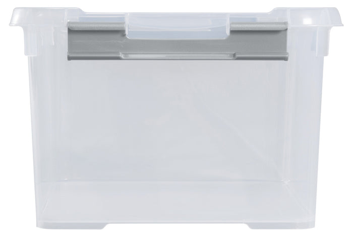 Curver Handy+ Opbergbox - 15L - 4 stuks - Transparant met deksel