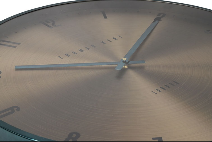 Decostar Klok Jewel Goud|Groen Ø53CM