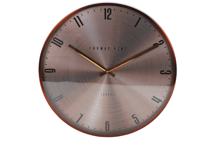 Decostar Klok  Jewel brons|rood Ø53CM