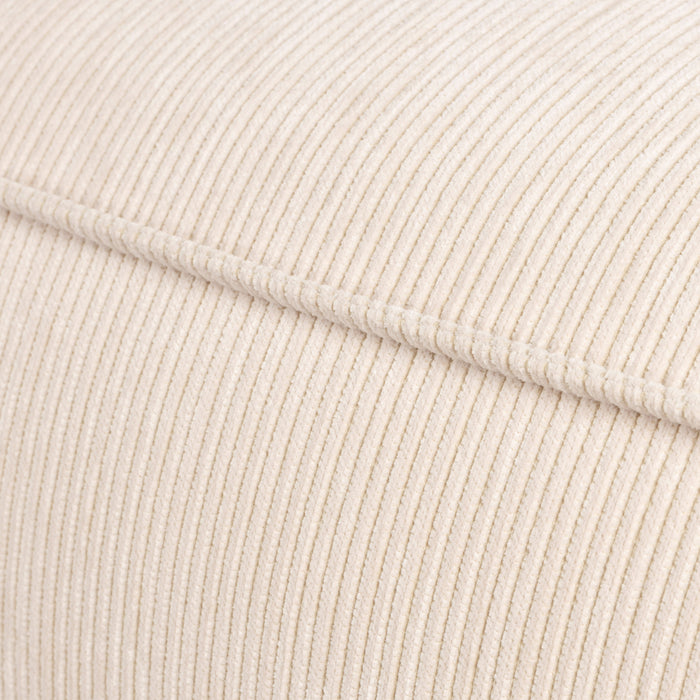 Zuiver Fat Freddy Rib Hoekbank Links - Naturel