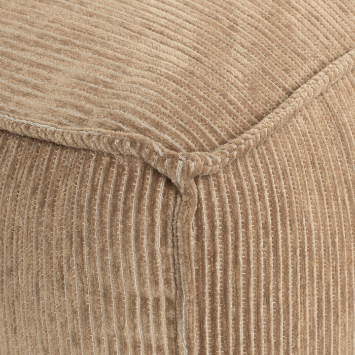 Zuiver Fat Freddy Rib Hoekbank Rechts - Caramel