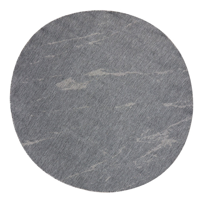 Eva Interior Buitenkleed Marble Grijs Rond 200cm