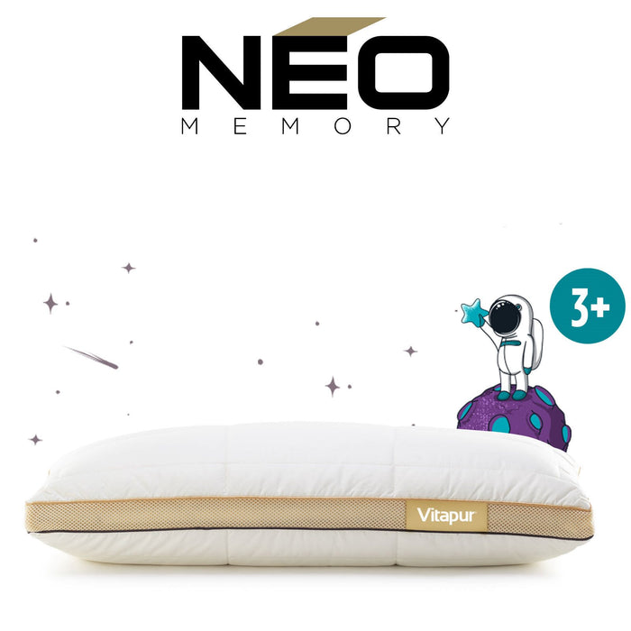 NEO Hybride Memory Foam Kinderkussen - 40x60 cm