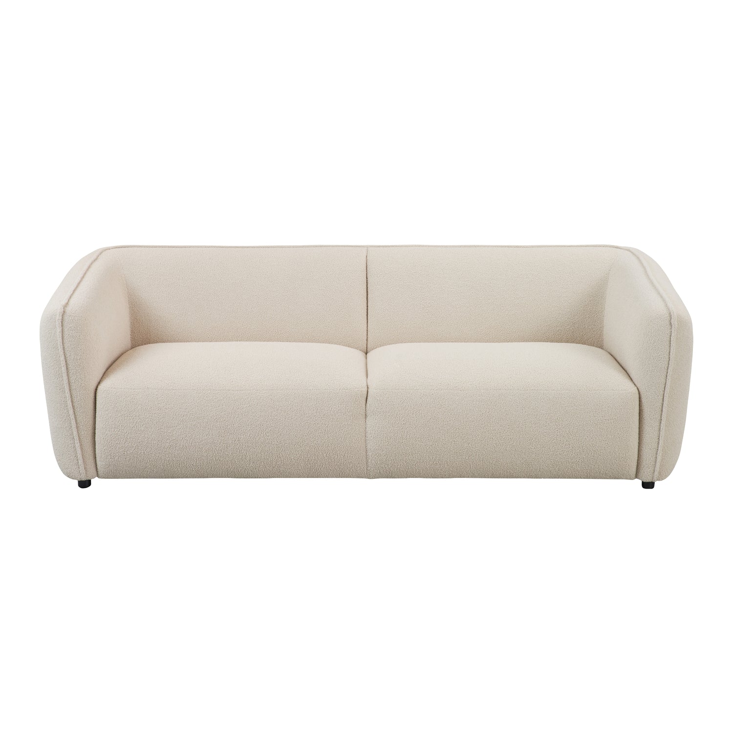 by fonQ Soft 3-zitsbank -  Bouclé - Crème