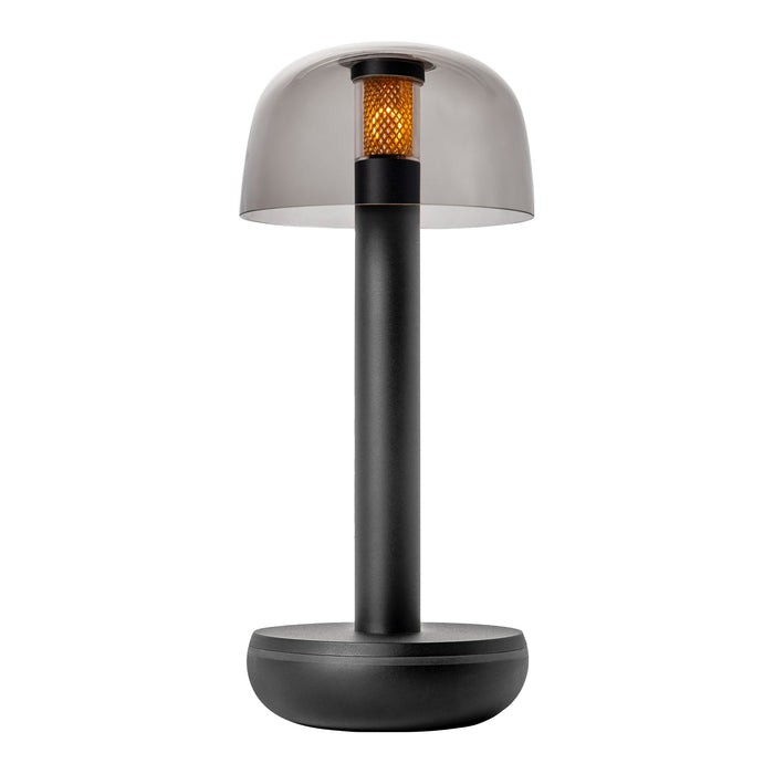 Humble Two Oplaadbare Tafellamp - Black Smoked