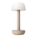 Humble Two Oplaadbare Tafellamp - Beige Frosted