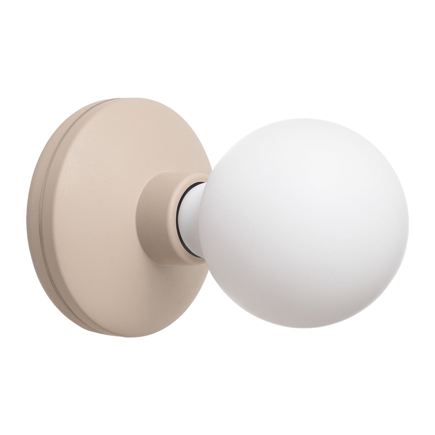 Humble Bee Wandlamp Draadloos - Beige Frosted