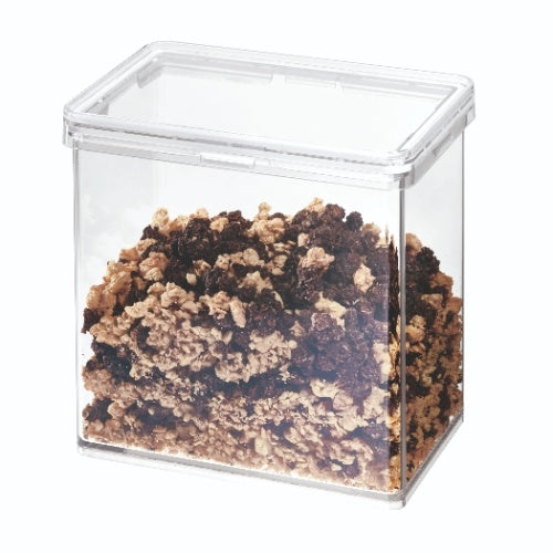 Voorraadbus met Deksel, 10.2 x 15.2 x 15.2 cm, 1.5 L, Kunststof - iDes