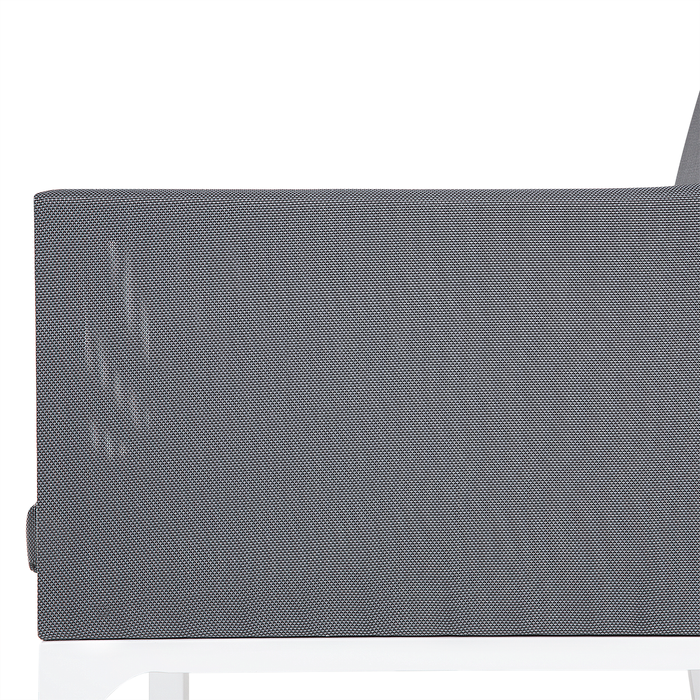 Beliani - BACOLI - Tuinstoel set van 6 - Grijs - Polyester