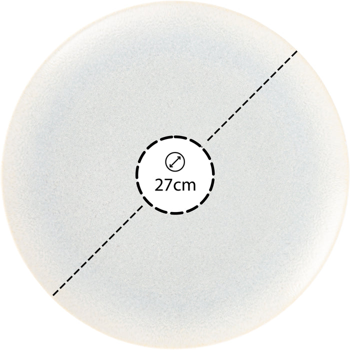 Hazel & Bos Juntos Granulado Pastel dinerbord - 27cm - 6 st -porselein