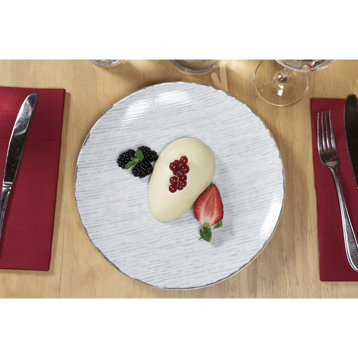 Hazel & Bos Juntos Rayado dinerbord - 27 cm - 6 stuks - porselein