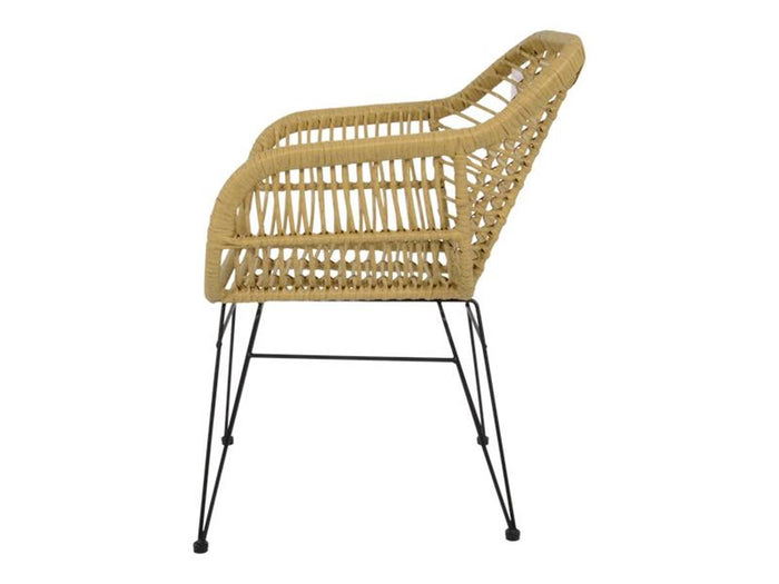 Lesli Living stoel Moda - naturel