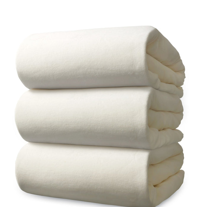 Ten Cate Velours Hoeslaken - 160x200 - Naturel