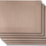 Jay Hill Placemats - Copper - 45 x 31 cm - 6 Stuks