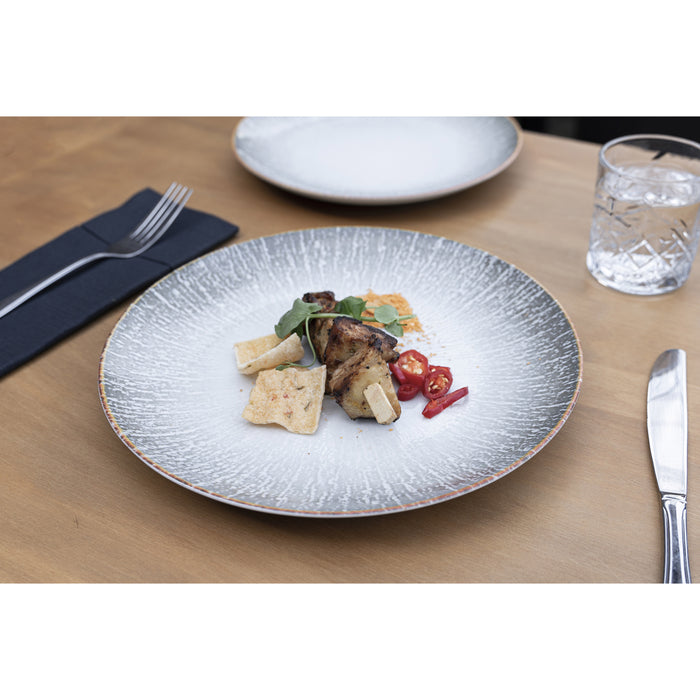 Hazel & Bos Juntos Grietas ontbijtbord - 24 cm - 6 stuks - porselein